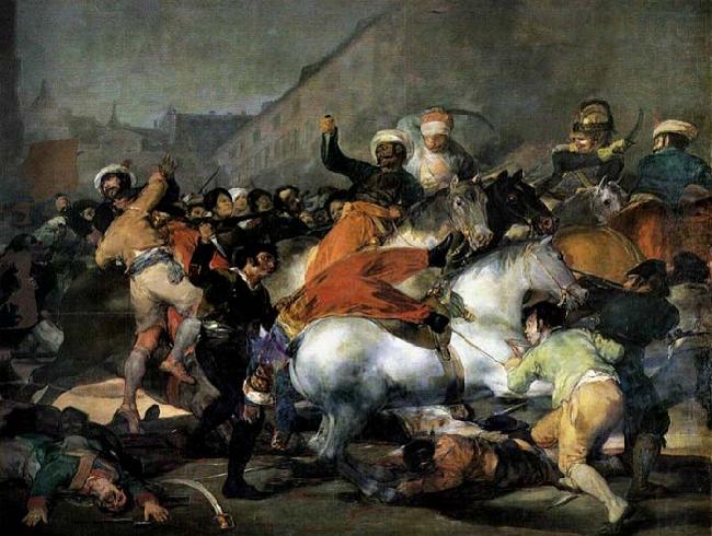 The Second of May, 1808, Francisco de goya y Lucientes